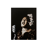 Billie Holiday - 40 x 60 cm - Coton texturé Froid